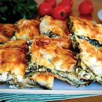 SPINACH & CHEESE BOREK PLATE